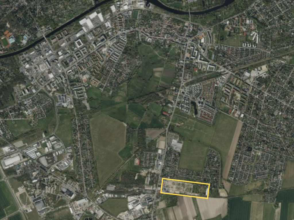 Ruhlsdorfer Straße Berlin Teltow Luftbild